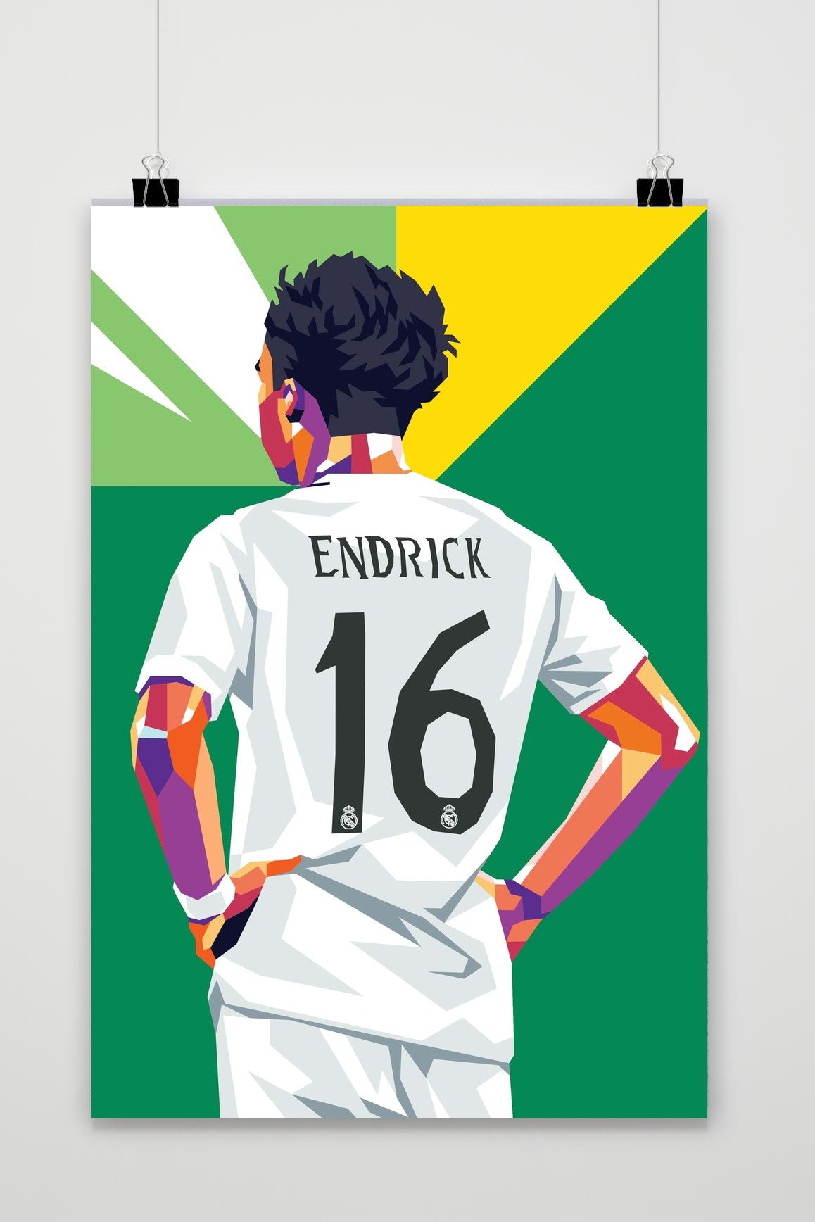 Affiche Endrick de 25 Artstreet