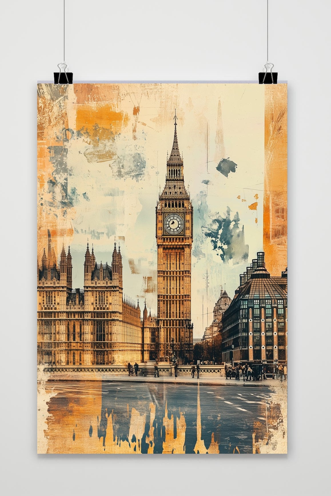 Póster Europe Landmarks Big Ben de 25 Artstreet