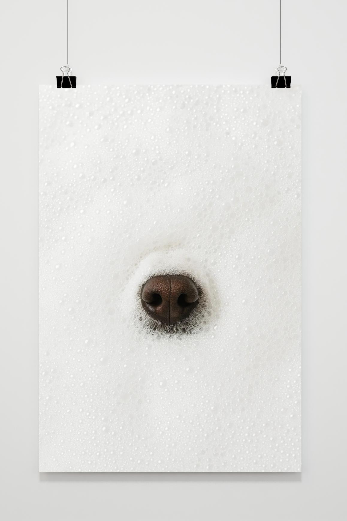Dog Nose Bubbles in interieur