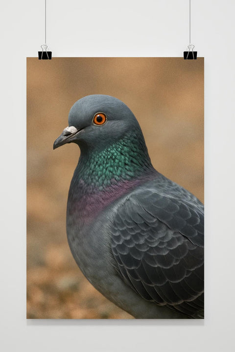 Pigeon Bird poster