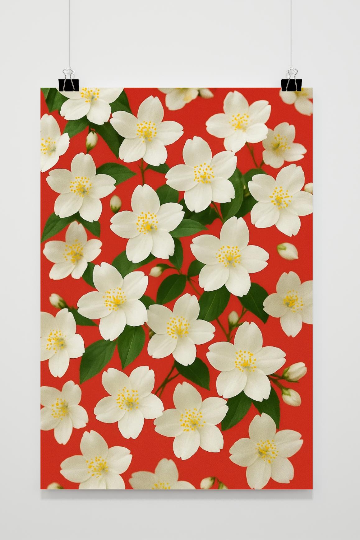 Jasmine Flowers im Interieur