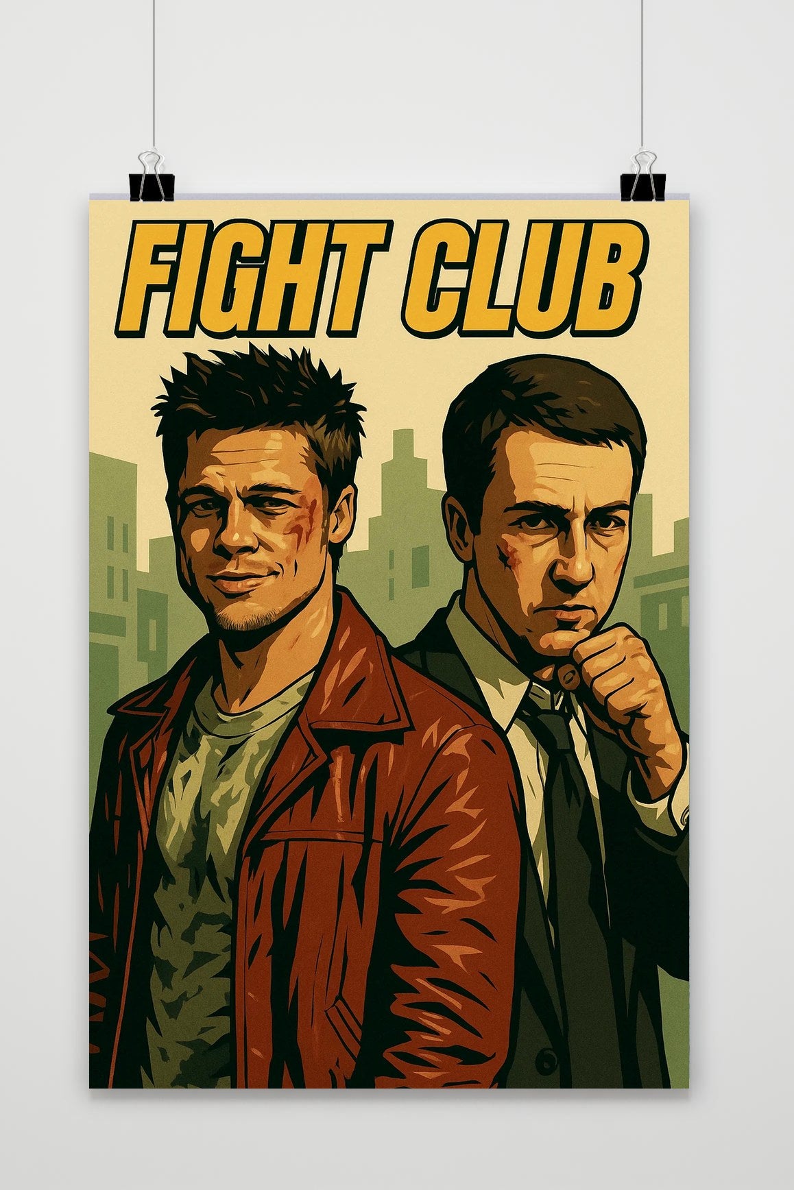 Póster Fight Club Art de 25 Artstreet