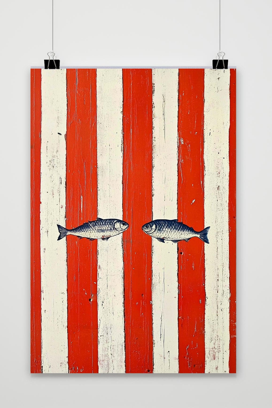 Affiche Fish Minimalist de 25 Artstreet