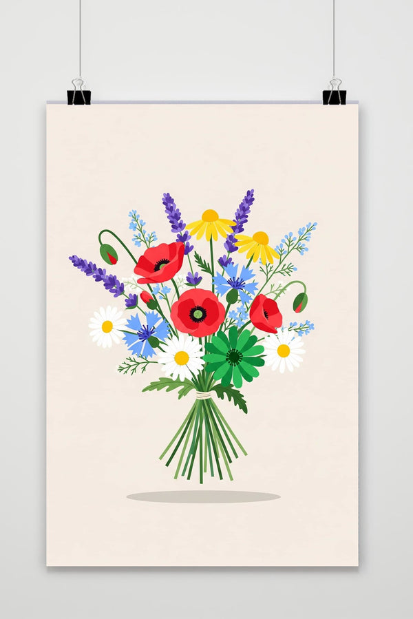 Flowers Minimalist poster