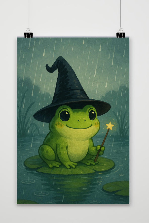 Frog Wizard poster