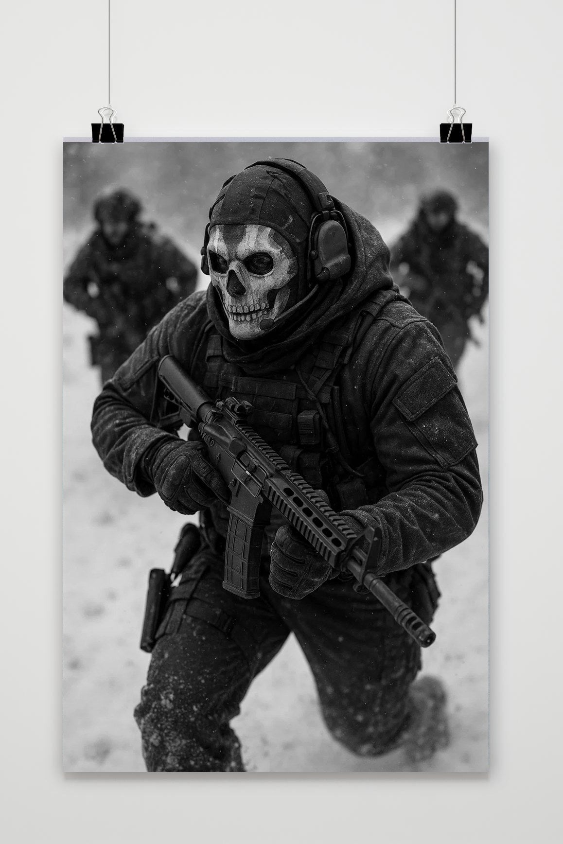Ghost Call of Duty poster van 25 Artstreet