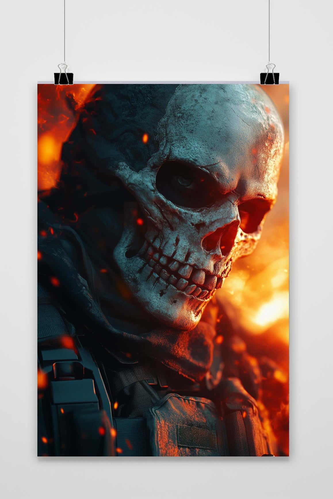 Póster Ghost Call Of Duty de 25 Artstreet