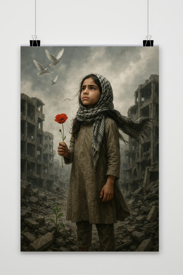 Girl Hope War Poster