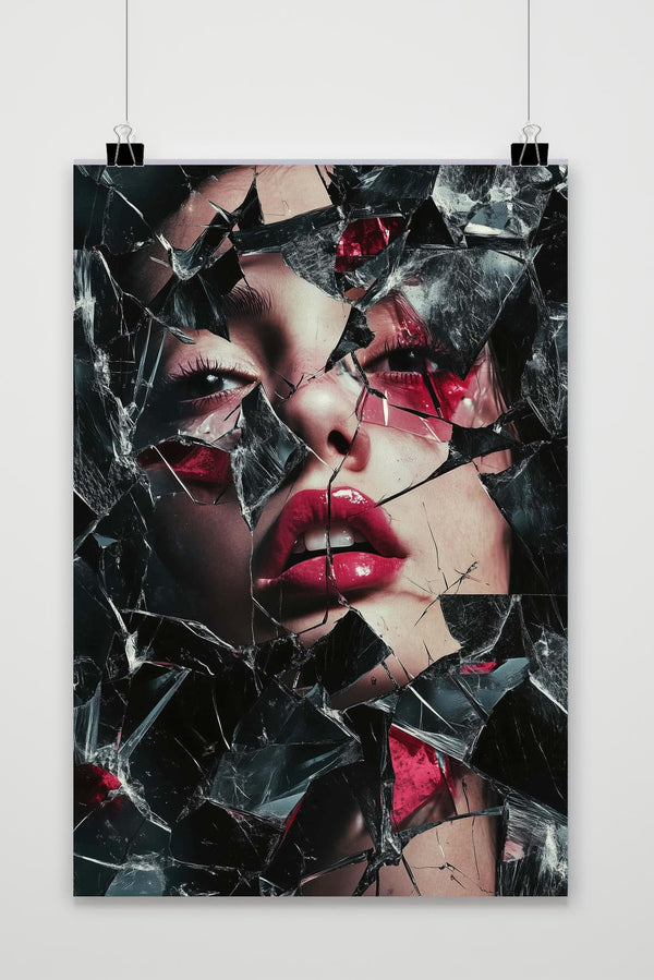 Glass Portrait poster