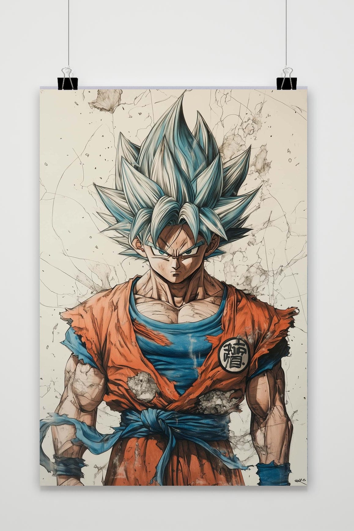 Affiche Goku Dragon Ball de 25 Artstreet
