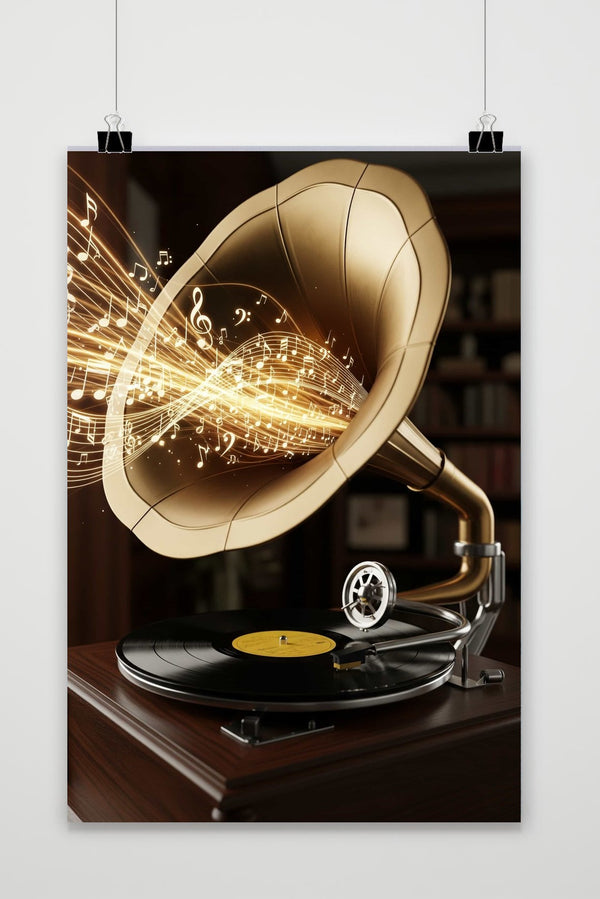 Gramophone poster