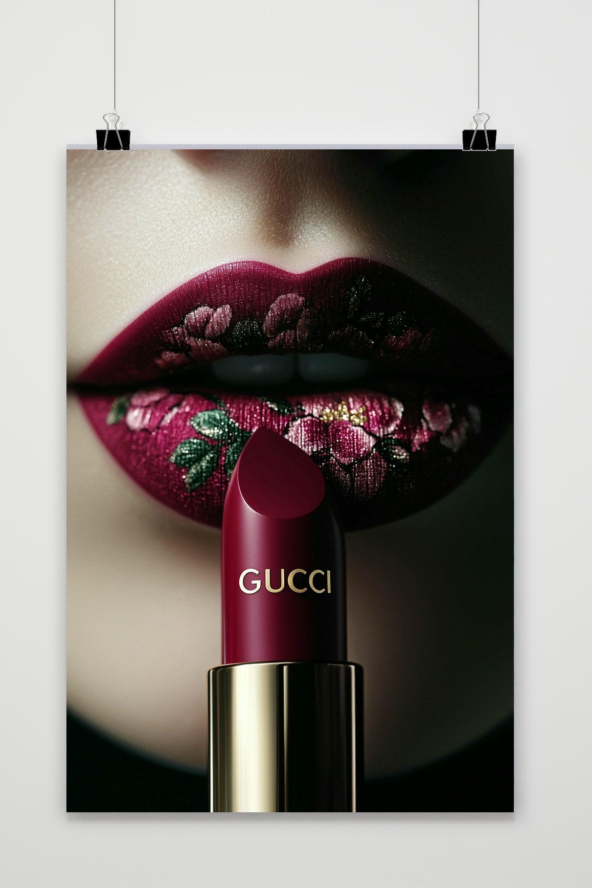 Affiche Gucci Lipstick de 25 Artstreet