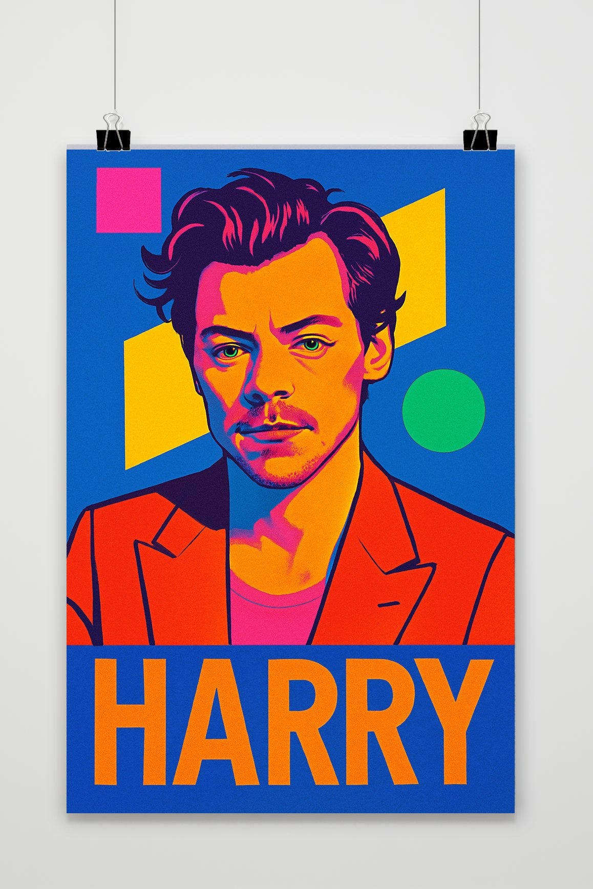 Harry Styles Pop Art poster van 25 Artstreet