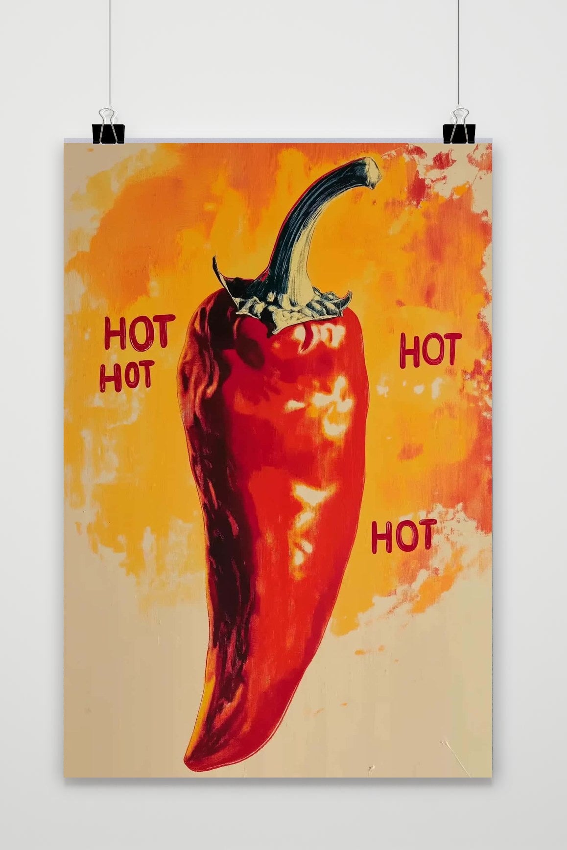 Affiche Hot Pepper de 25 Artstreet