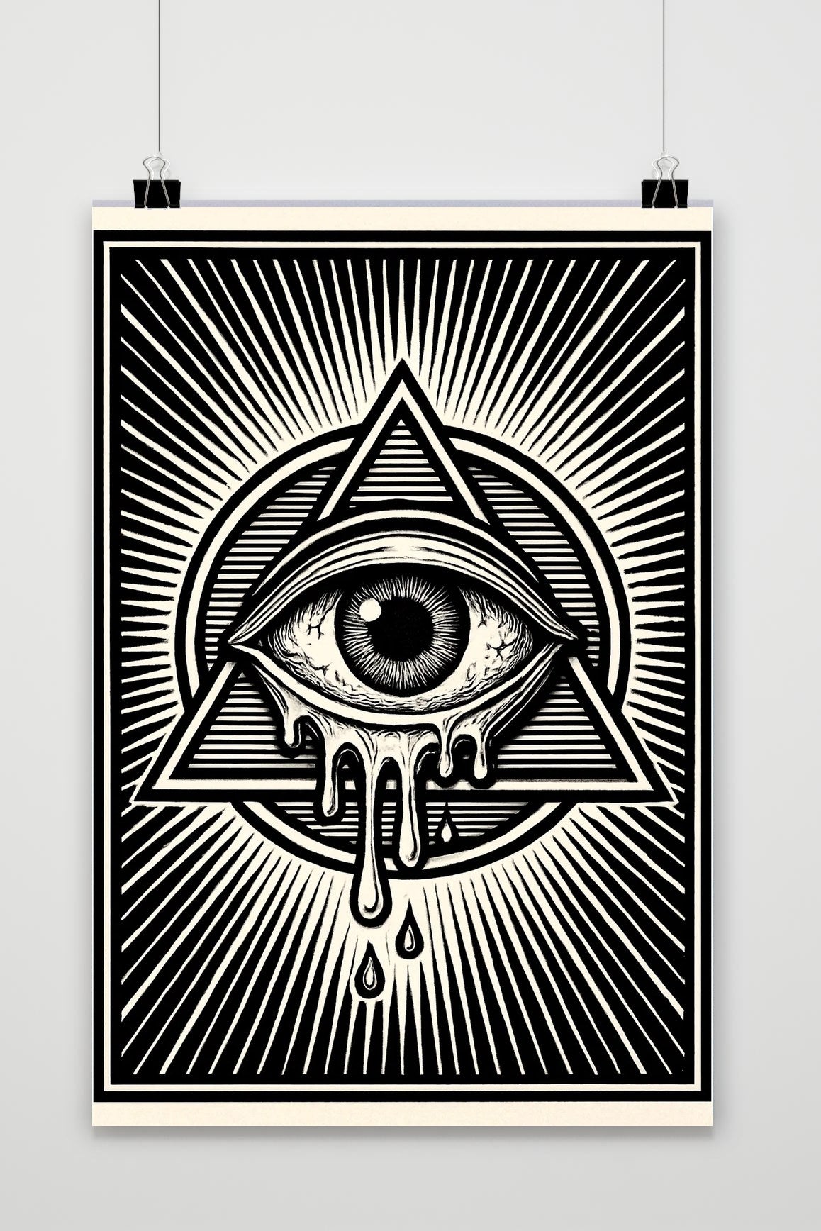 Póster Illuminati Eye of Prividence de 25 Artstreet