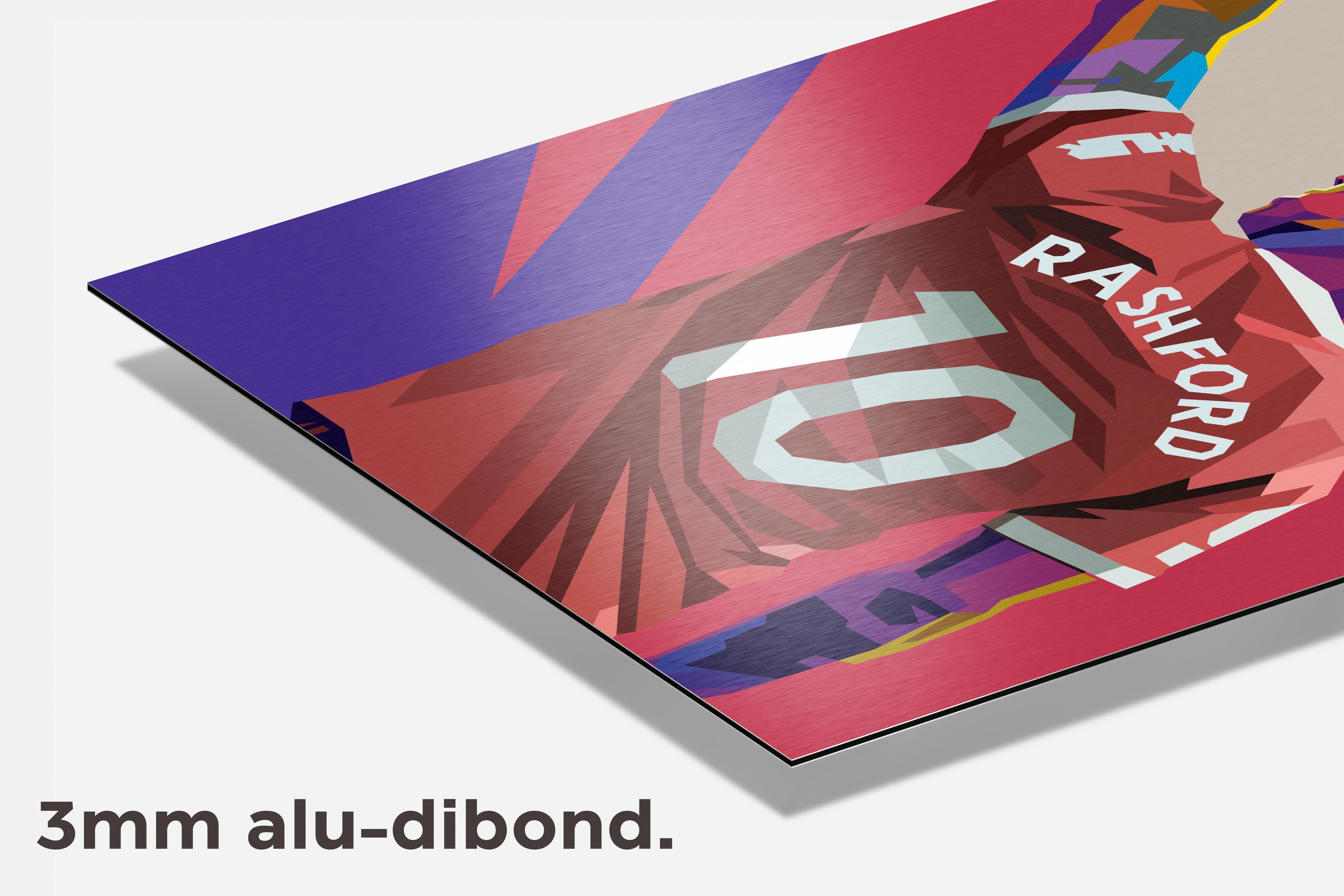Rashford Pop dibond detail