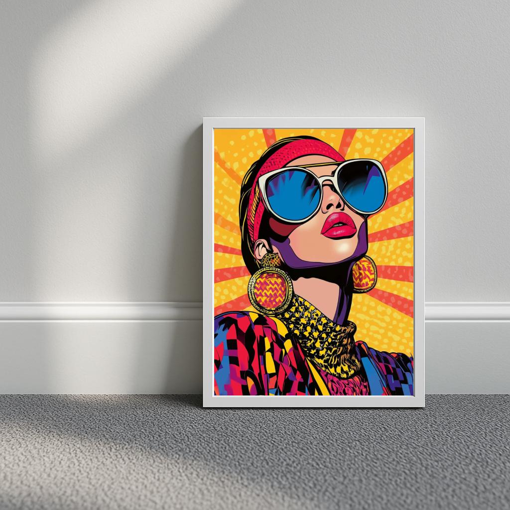 Fashion Pop Art poster sfeerbeeld 3