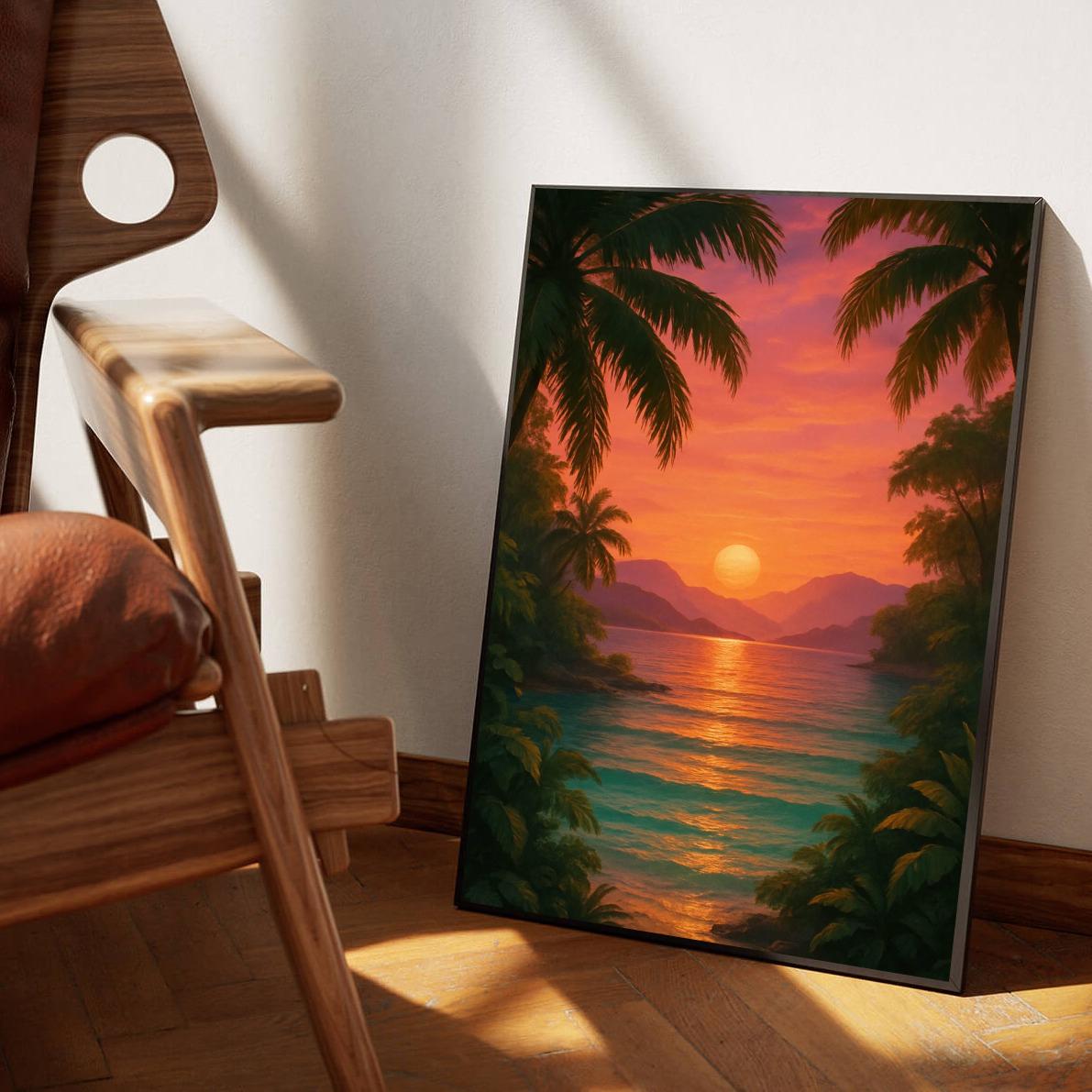 Sunset Tropical poster sfeerbeeld 1