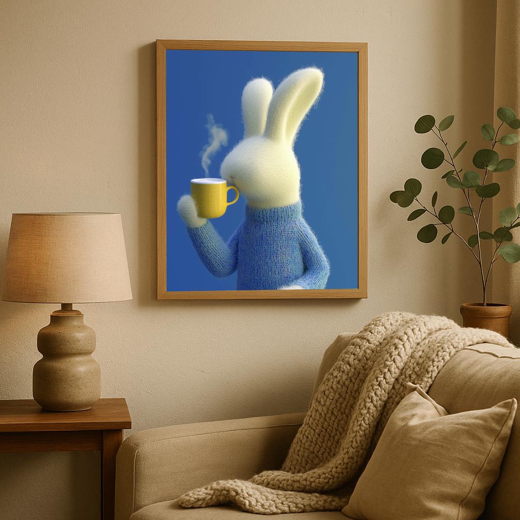 Rabbit Coffee poster sfeerbeeld 1