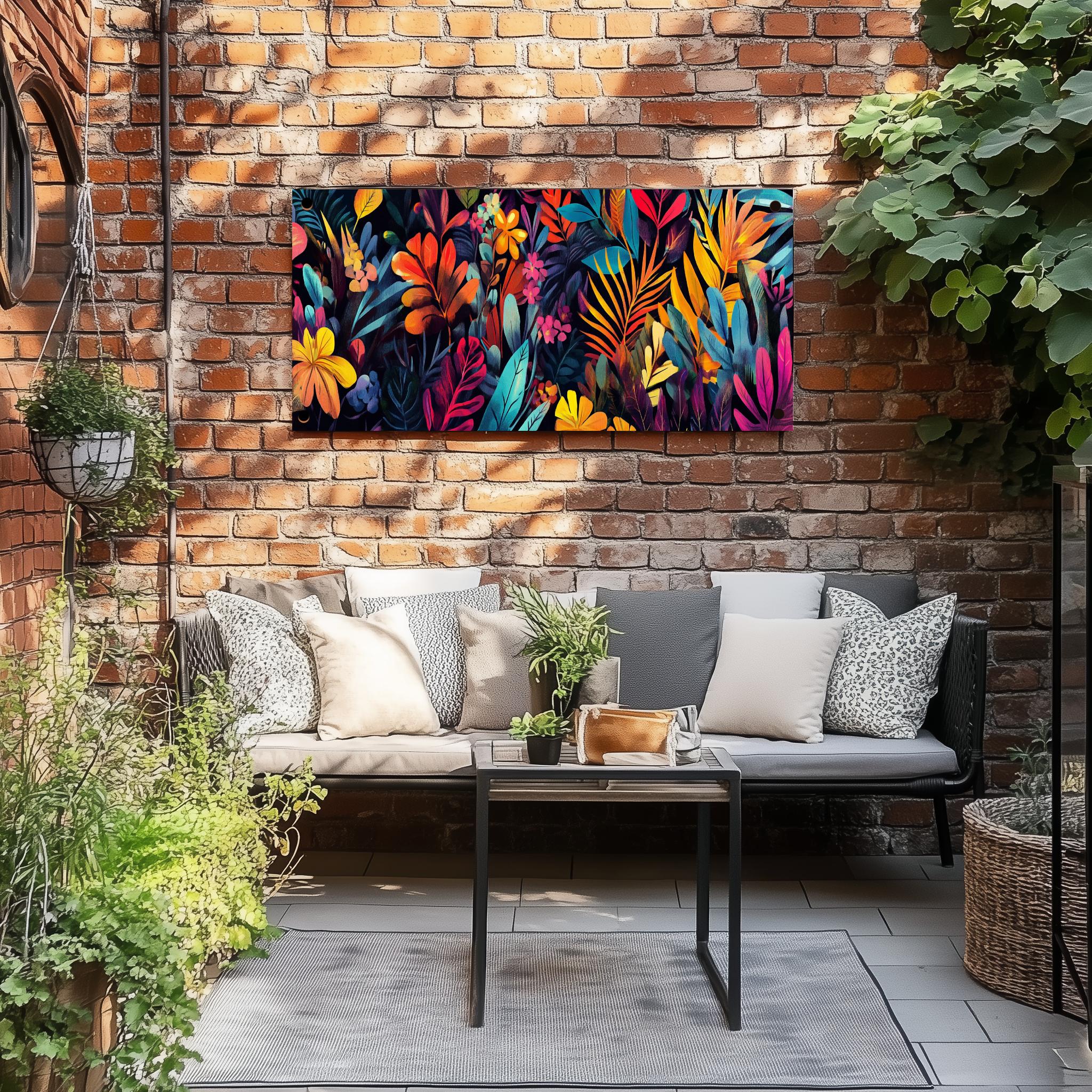 Tuinposter Tropische Planten sfeerbeeld 3