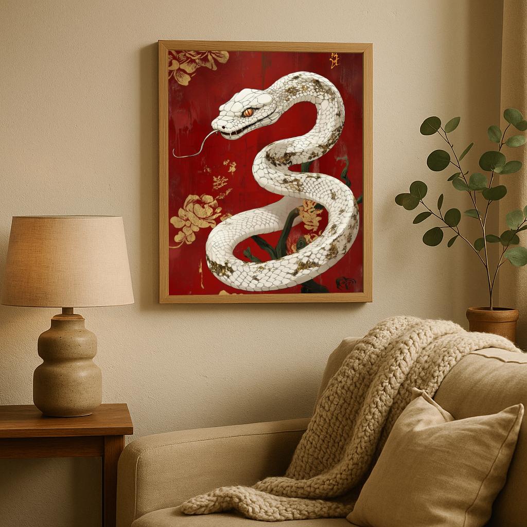 Snake Vintage poster sfeerbeeld 2