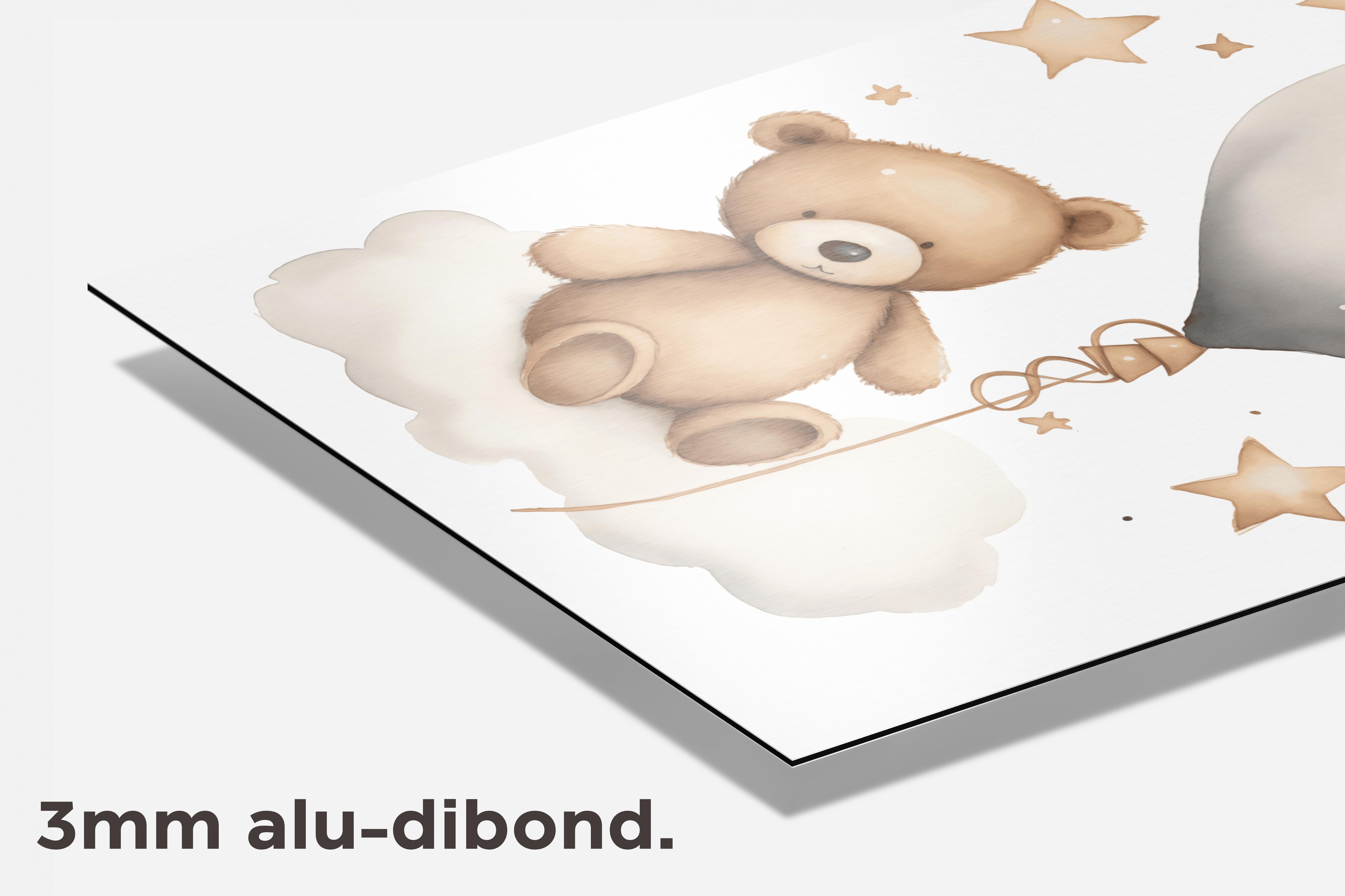 Beertje Wolk dibond detail