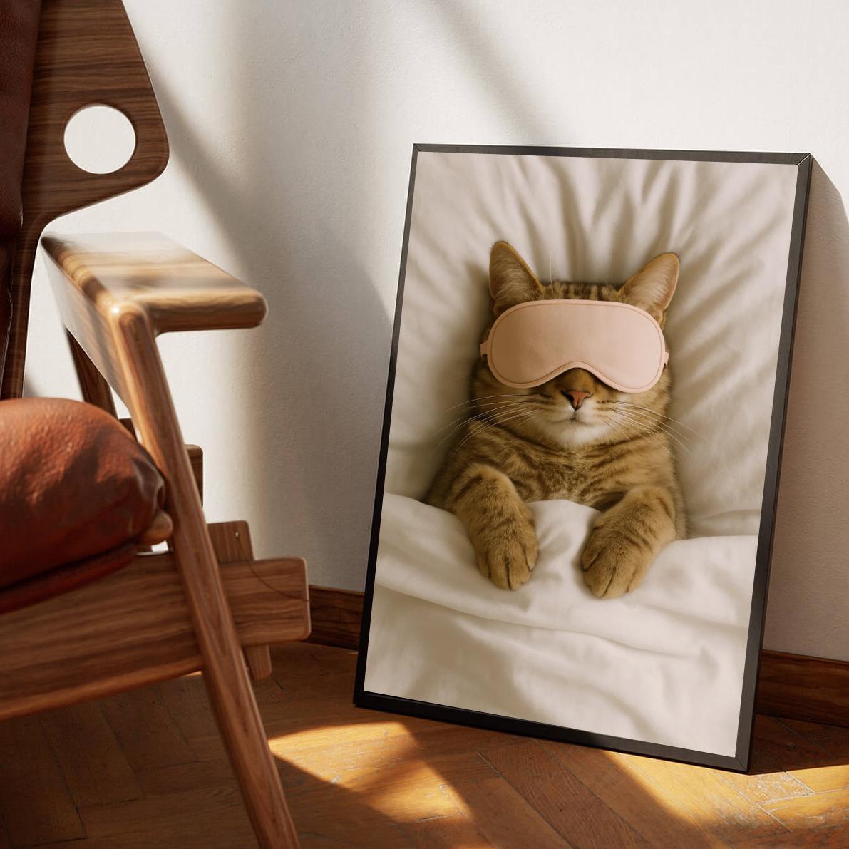 Cat Sleeping poster sfeerbeeld 3
