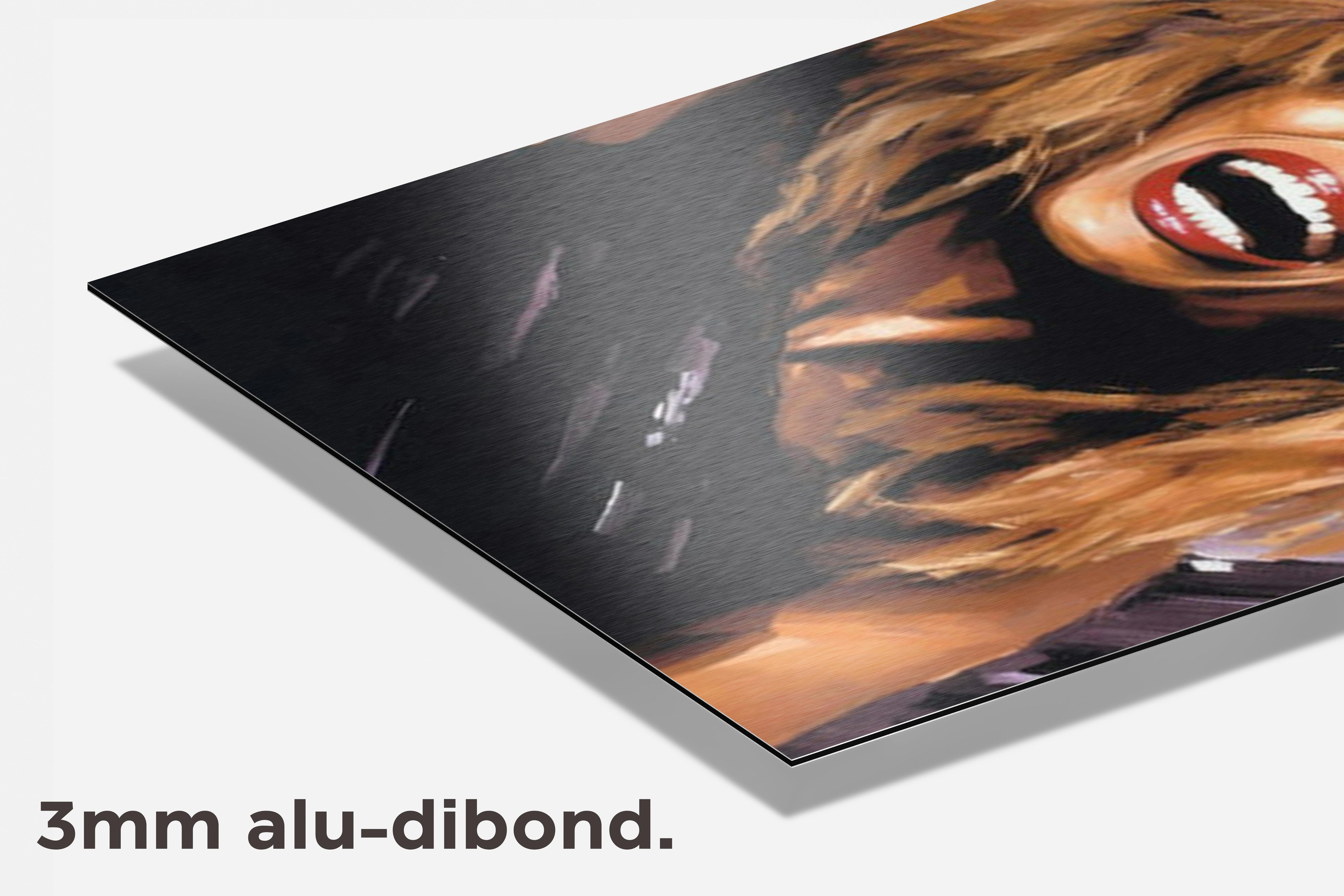 Tina Turner dibond detail