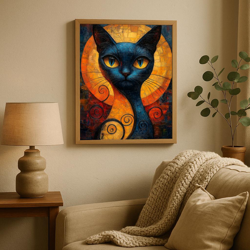 Cat Art poster sfeerbeeld 1