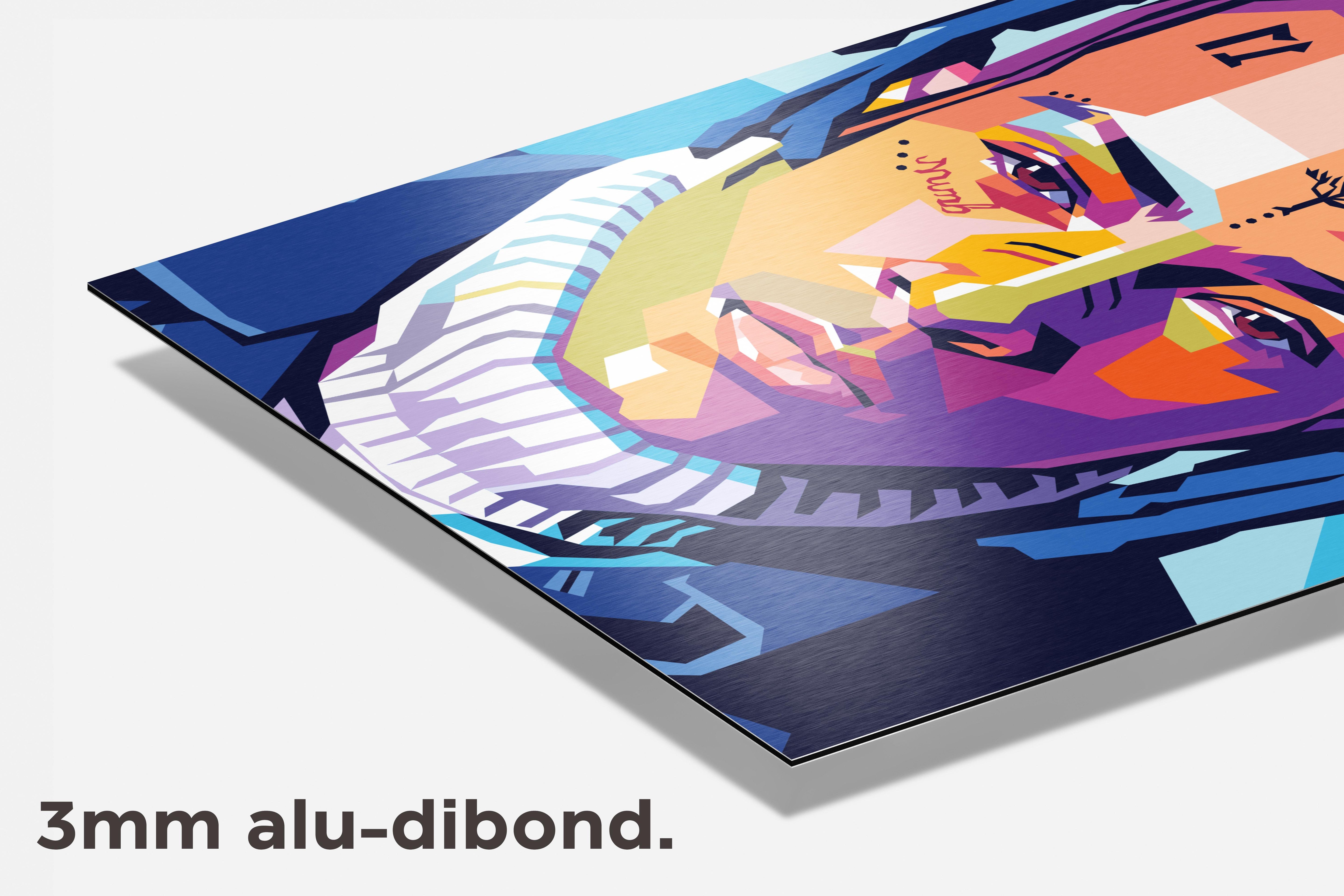 XXXTentacion dibond detail