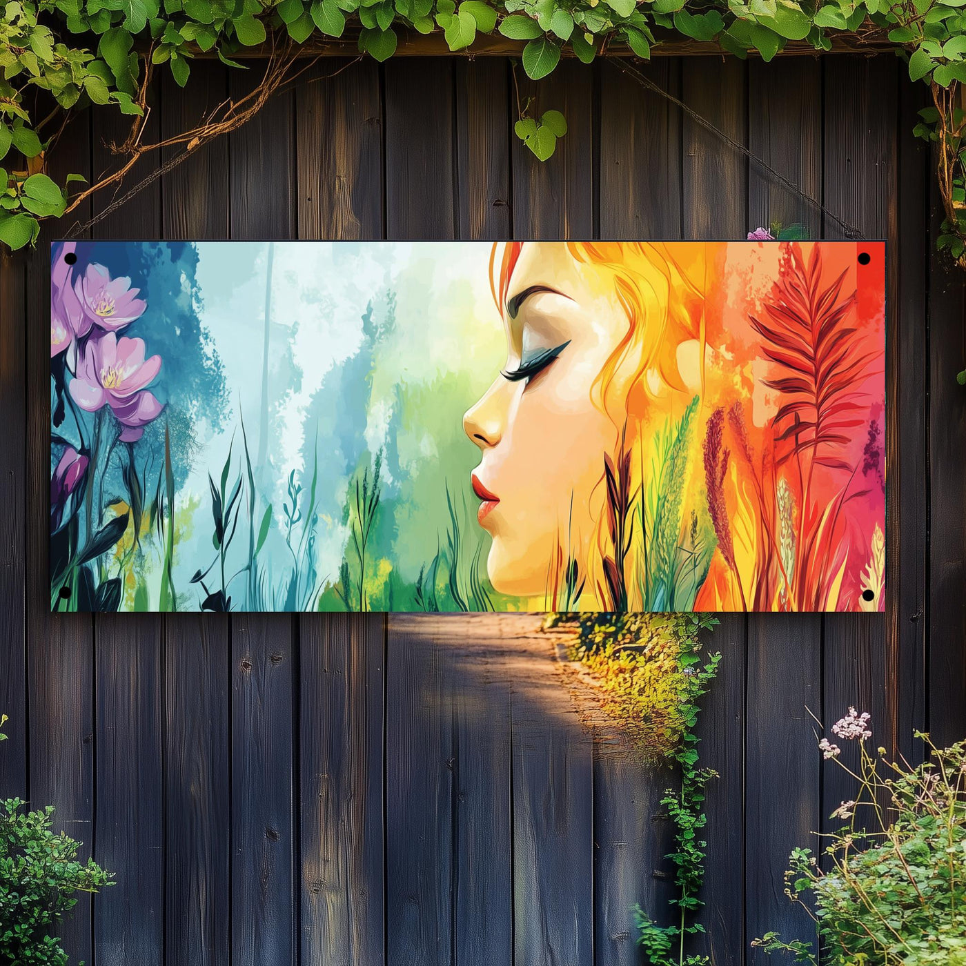 Póster Póster de jardín Diosa de la Naturaleza de 25 Artstreet