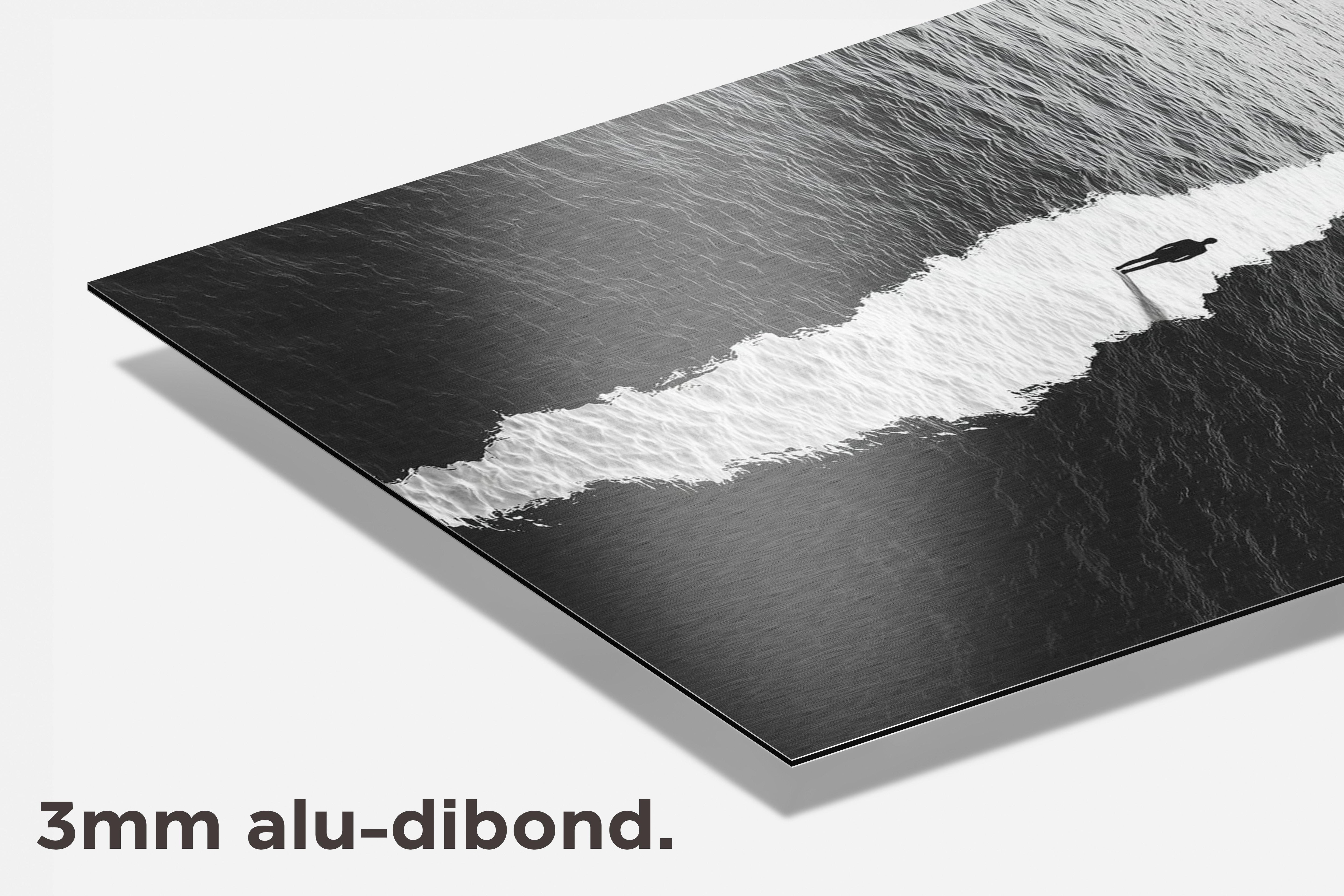 Midden van de Zee dibond detail
