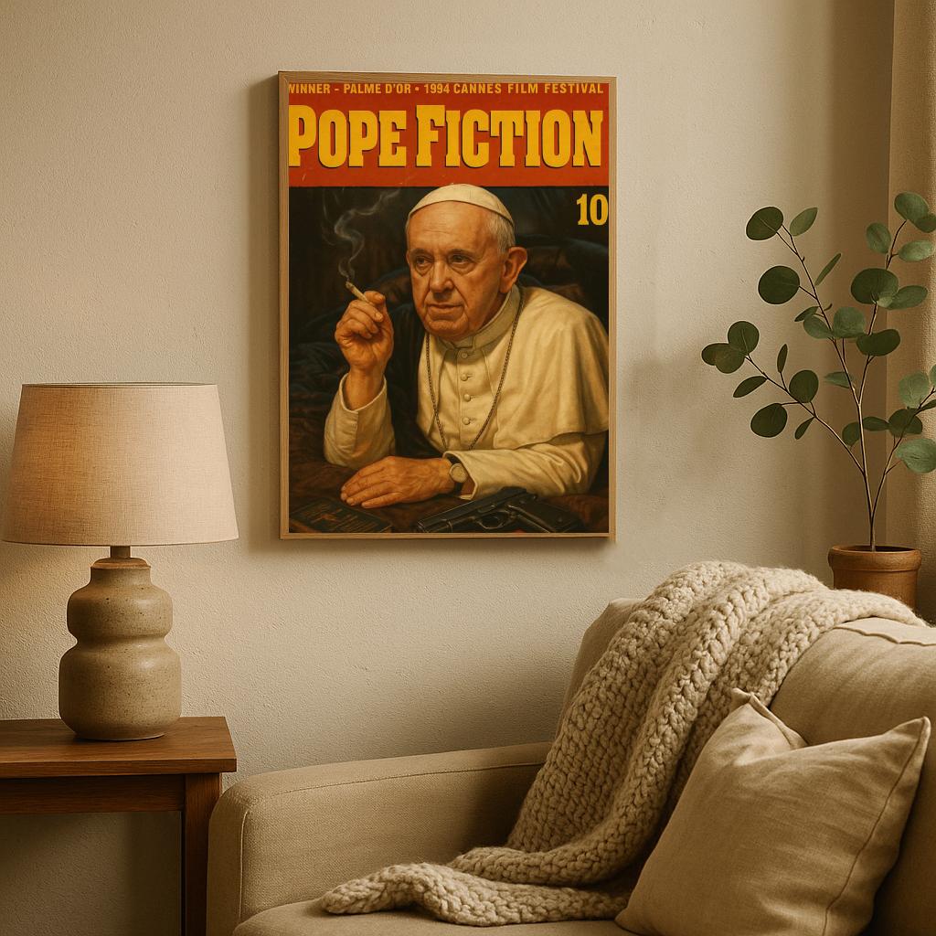 Pope Francis Cigarette poster sfeerbeeld 2