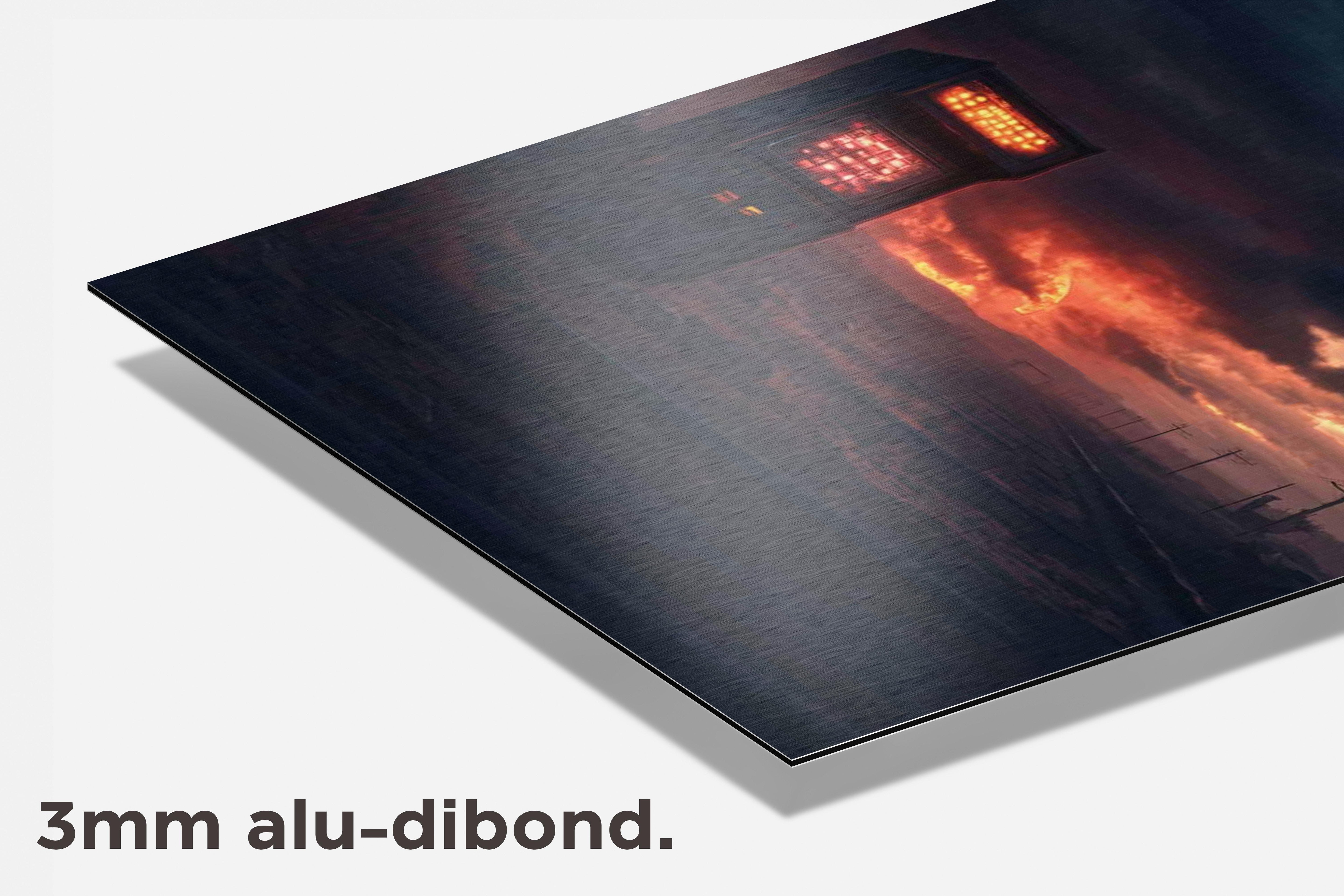 Arcade Apocalyps dibond detail
