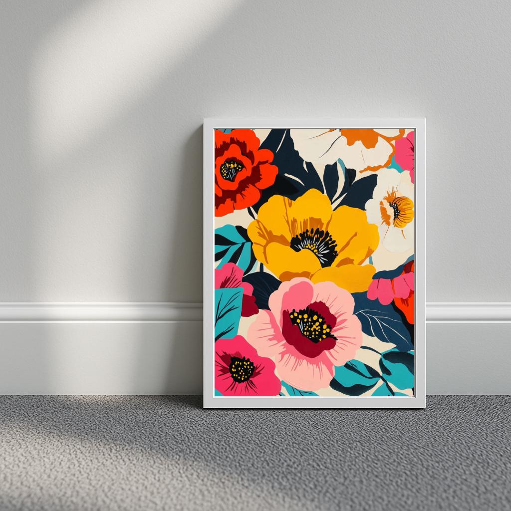 Flowers Pop Art poster sfeerbeeld 3