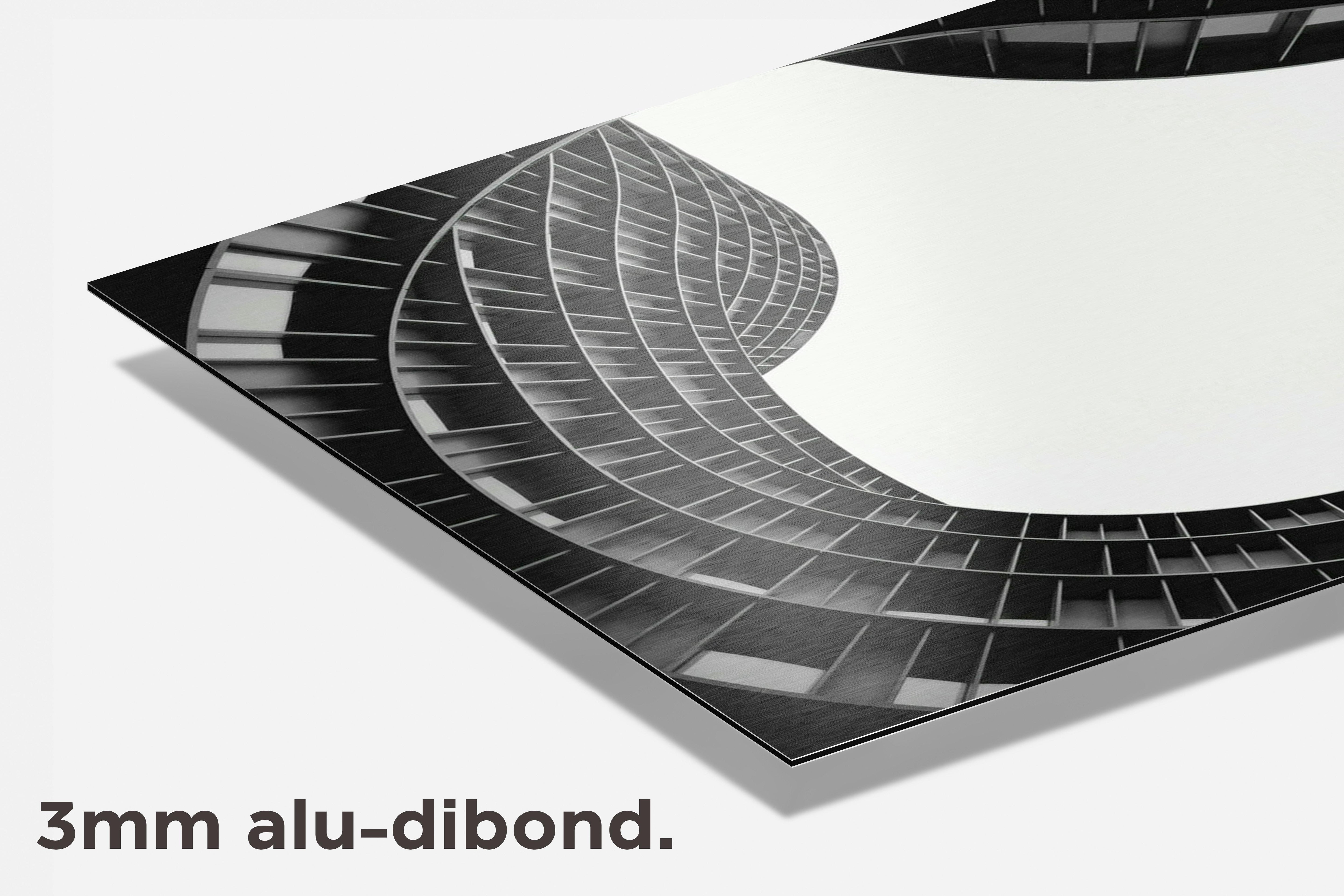 Gebouwen dibond detail