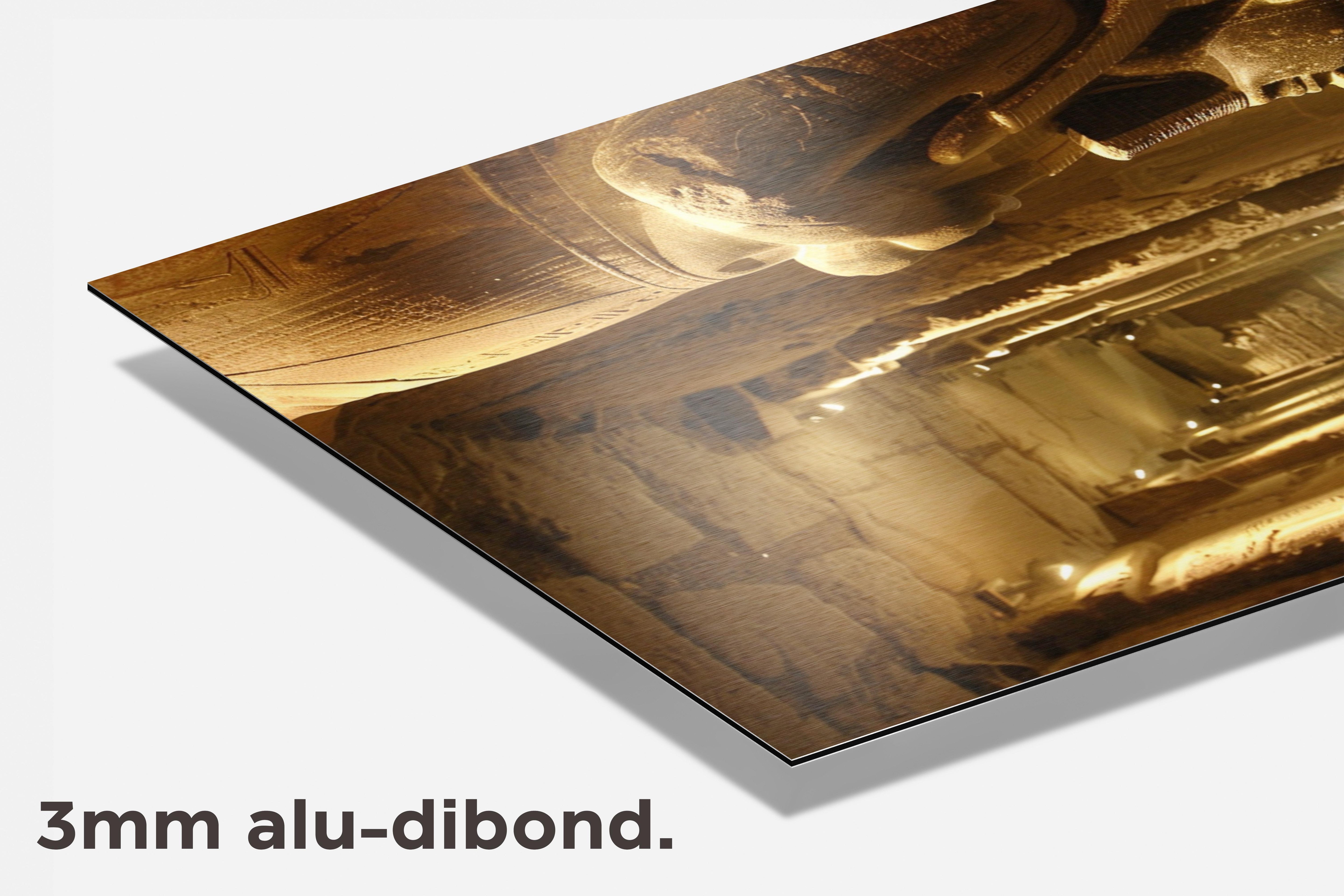 Oudheid Egypte dibond detail