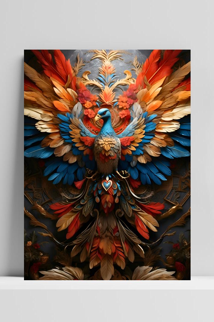 Fenix Beeld op 3mm aluminium dibond