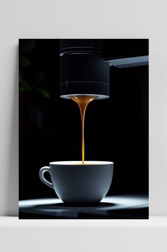 Espresso op 3mm aluminium dibond