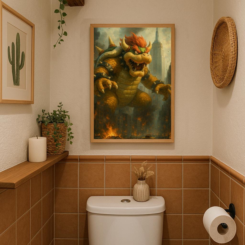 Bowser Super Mario poster sfeerbeeld 3