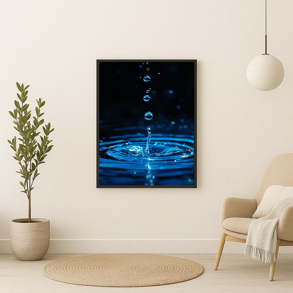 Water Droplet Ripple poster sfeerbeeld 2