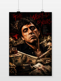 Affiche Scarface Tony Montana de 25 Artstreet