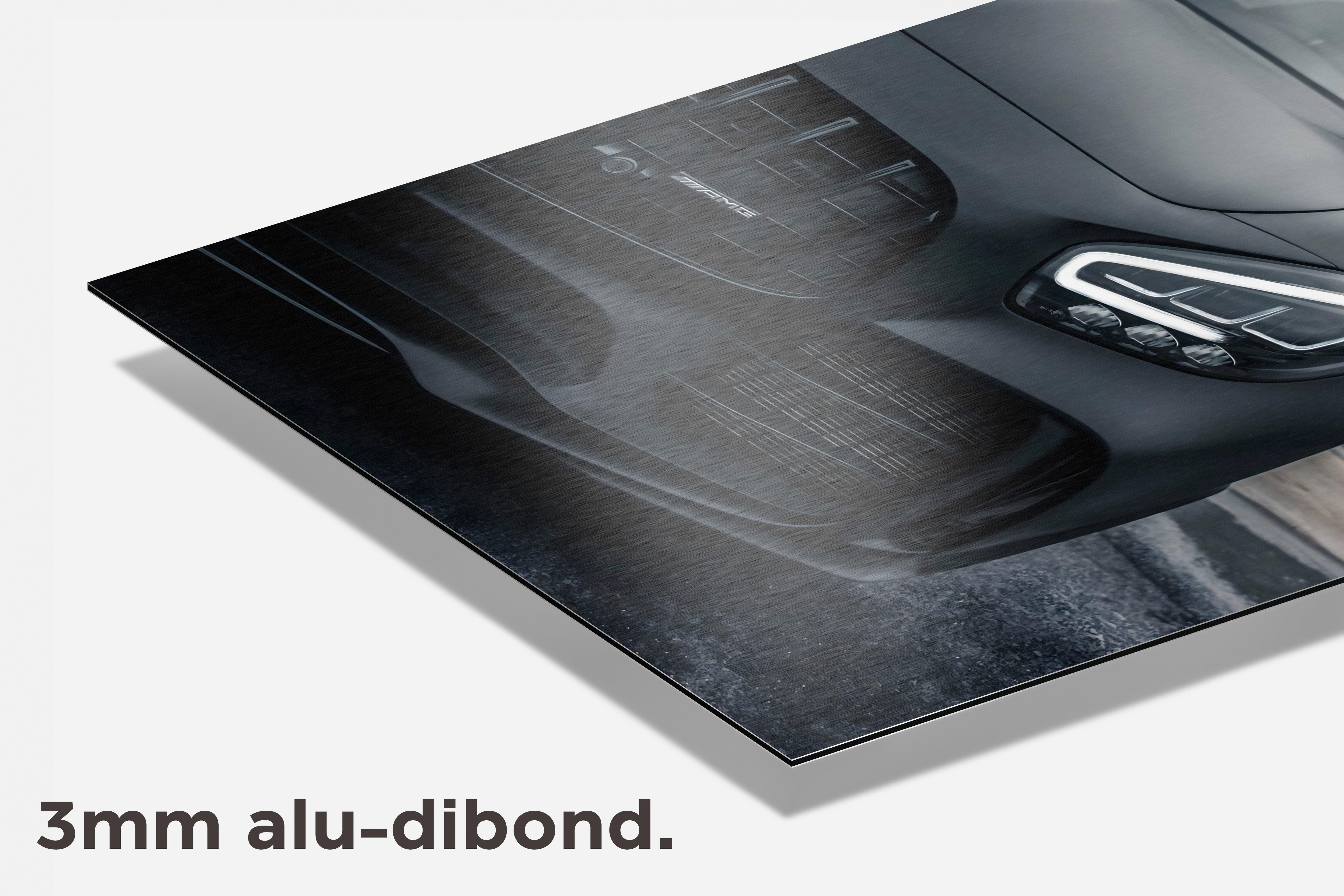 Mercedes AMG dibond detail