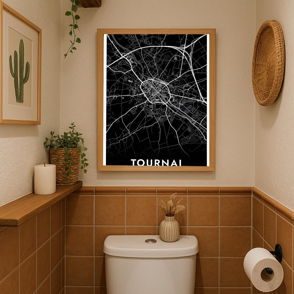 Tournai Zwart poster sfeerbeeld 3