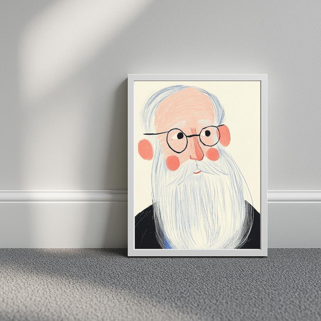 Old Man Cartoon poster sfeerbeeld 3