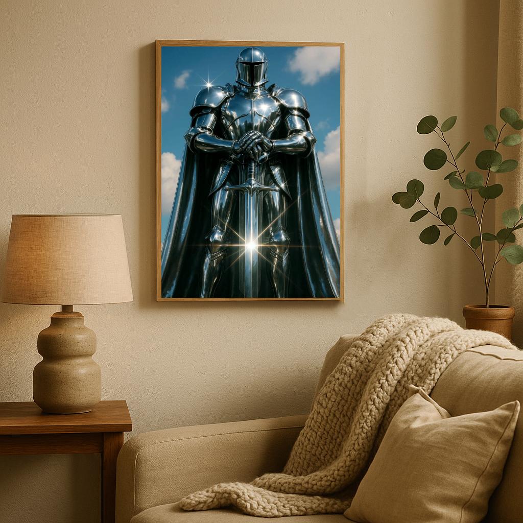 Knight Silver Armor poster sfeerbeeld 2
