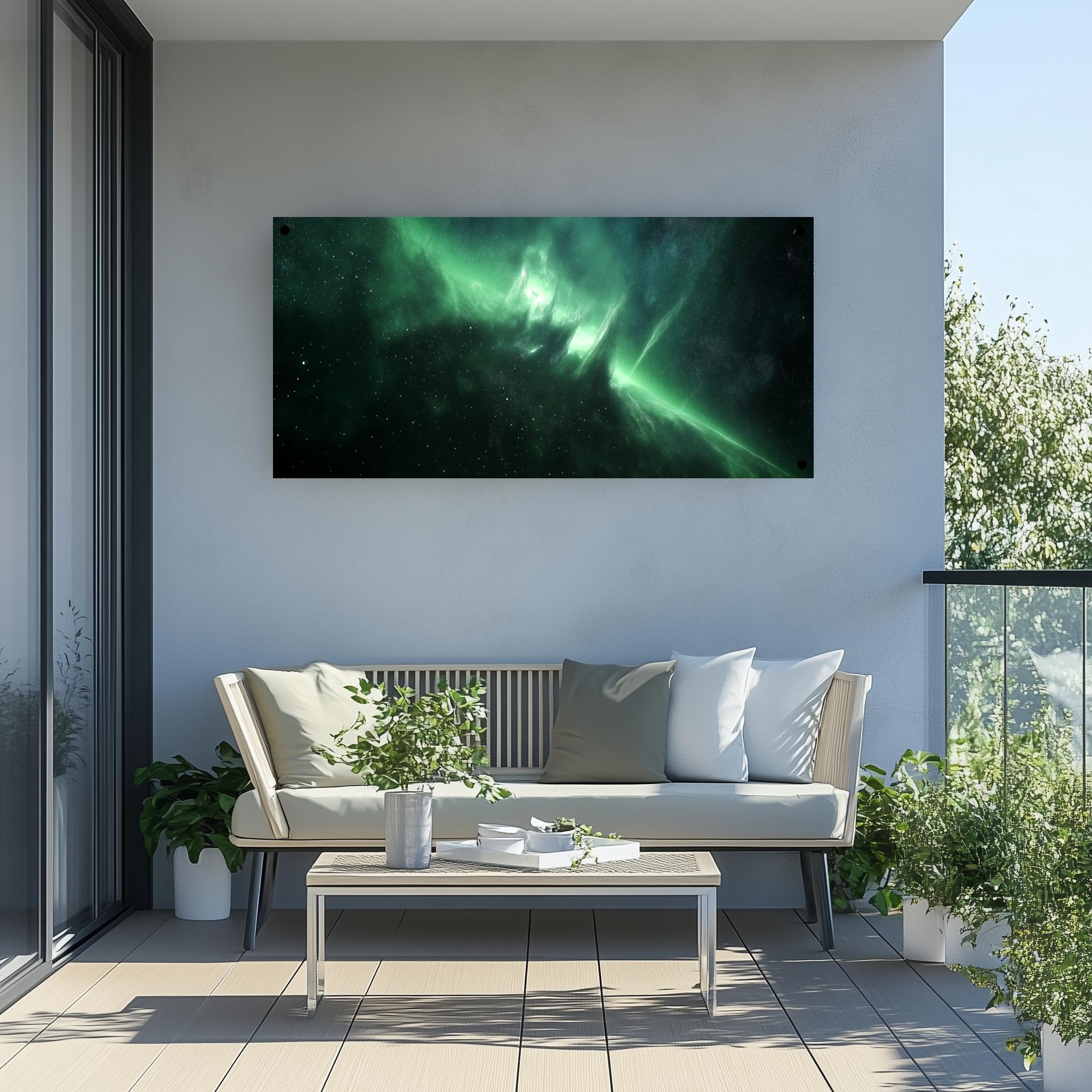 Tuinposter Noorderlicht sfeerbeeld 3
