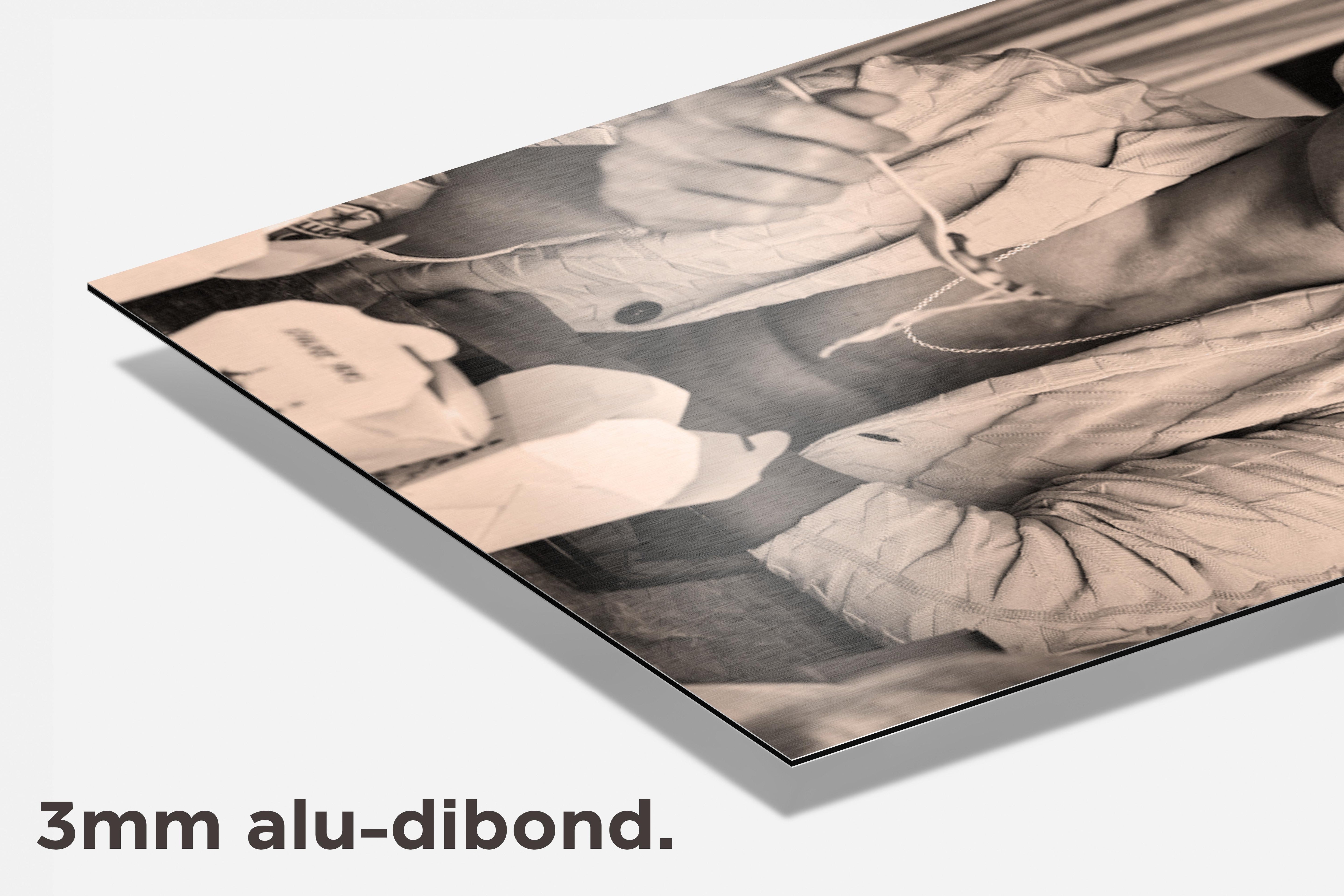 Tom Holland dibond detail