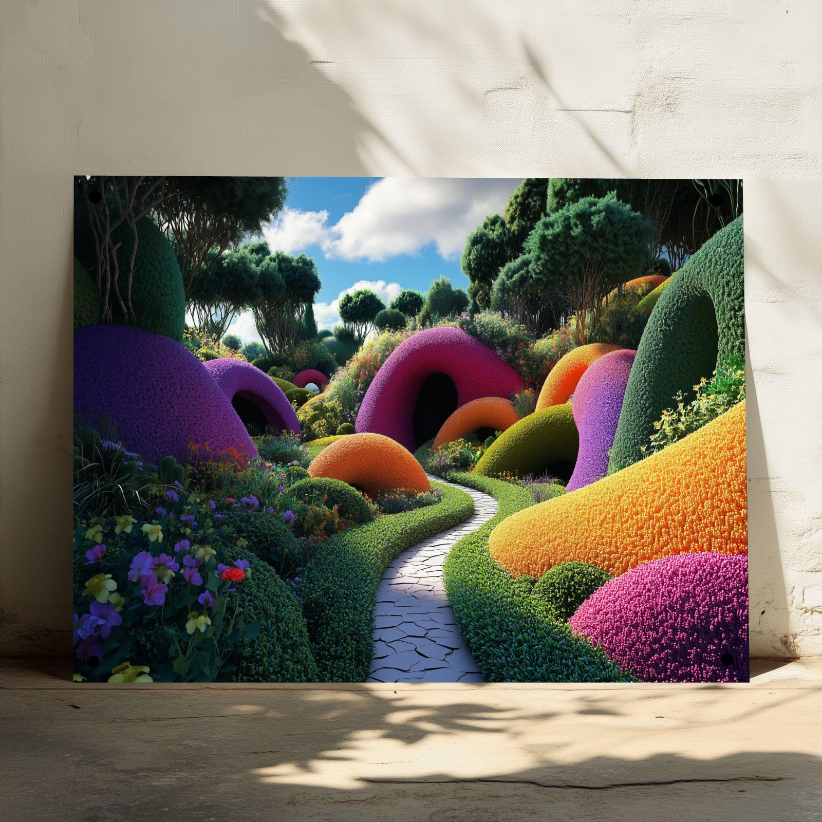 Tuinposter Fantasie Tuin sfeerbeeld 3