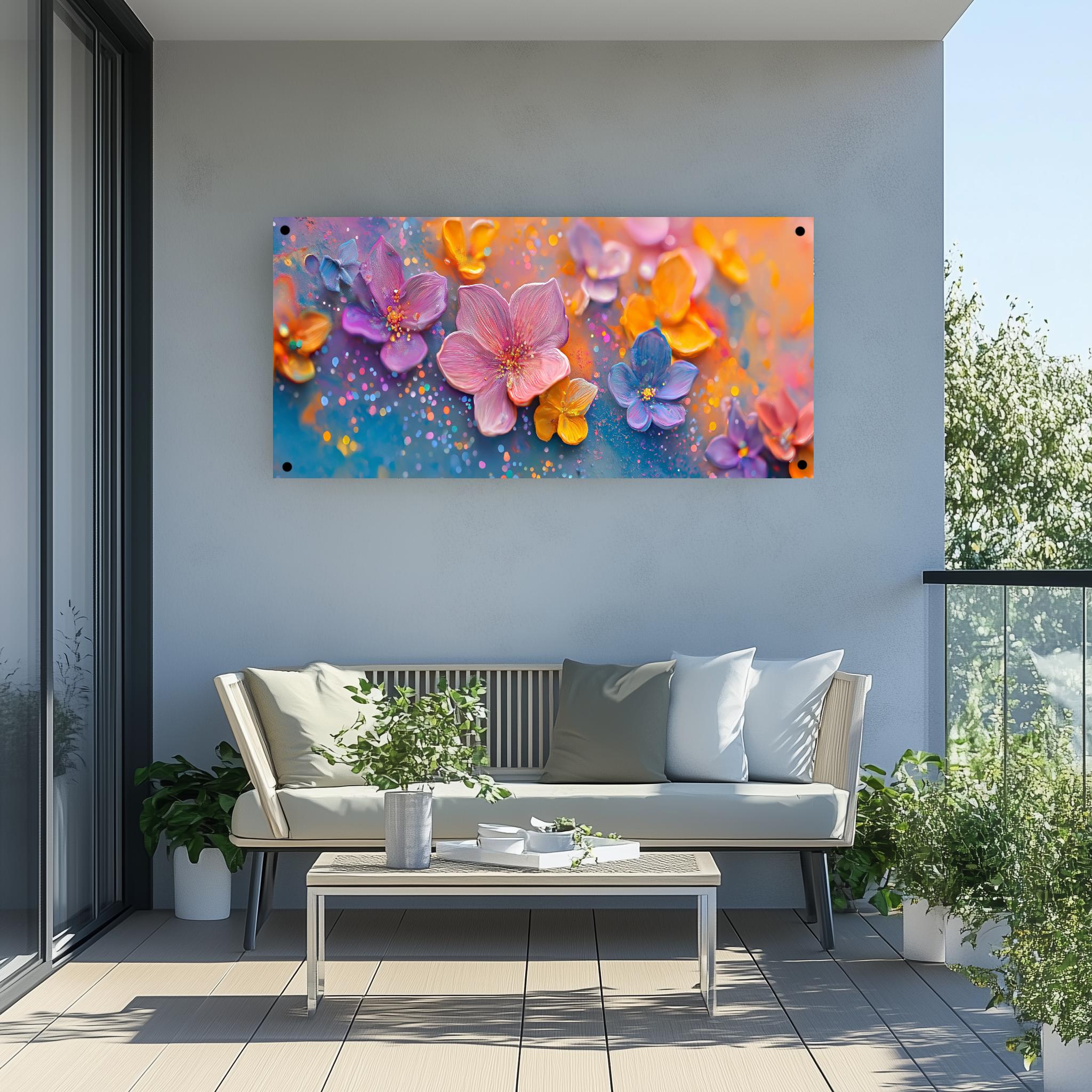 Tuinposter Bloemen sfeerbeeld 3